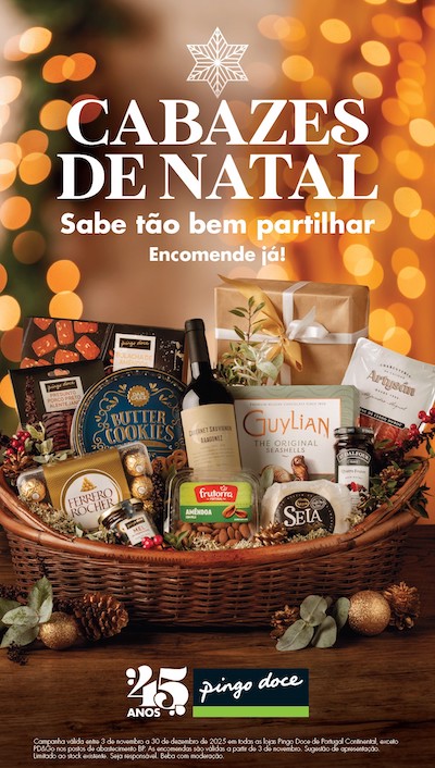 Folheto Pingo Doce - Cabazes de Natal