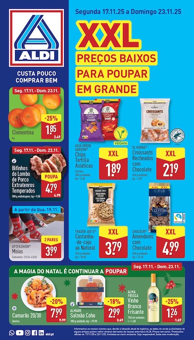 Folheto ALDI Promoções de 17 a 23 novembro
