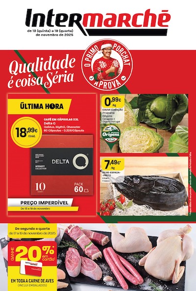 Folheto Intermarché Contact de 13 a 19 novembro
