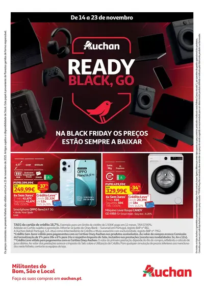 Folheto Auchan - Ready Black Go