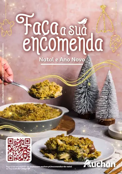 Folheto Auchan - Faça Sua Encomenda (Natal e Ano Novo)