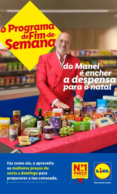 Folheto Lidl Fim de Semana de 21 a 23 novembro