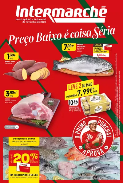 Folheto Intermarché Contact de 20 a 26 novembro