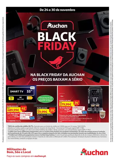 Folheto Auchan - Black Friday