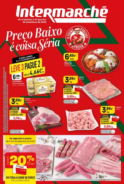 Antevisão Folheto Intermarché Super de 4 a 10 dezembro