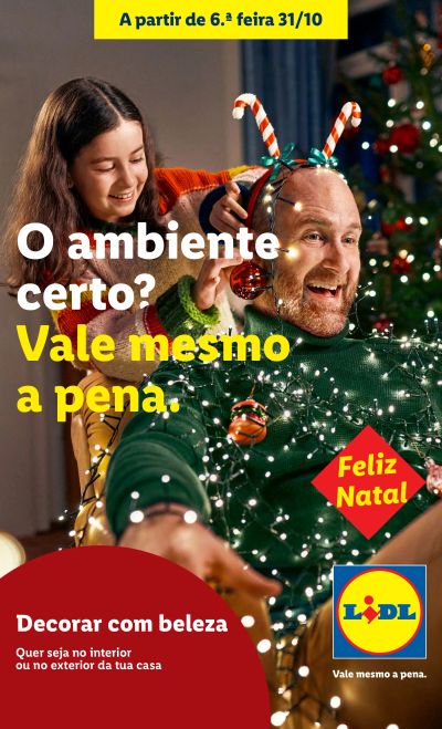 Folheto Lidl Especial - Decoração de Natal