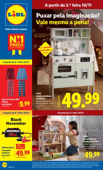 Folheto Lidl Bazar Promoções de 10 a 20 novembro