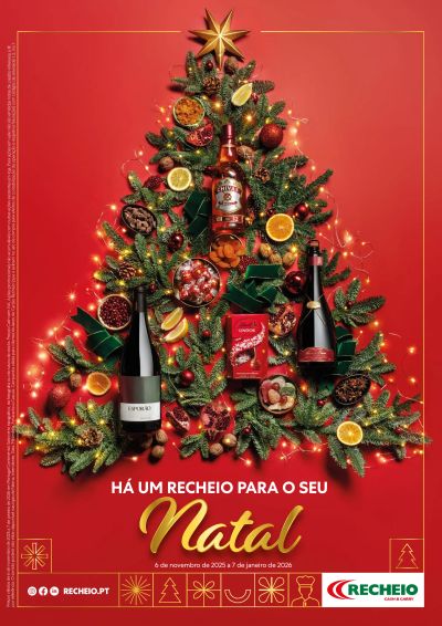 Folheto Recheio - Catálogo de Natal